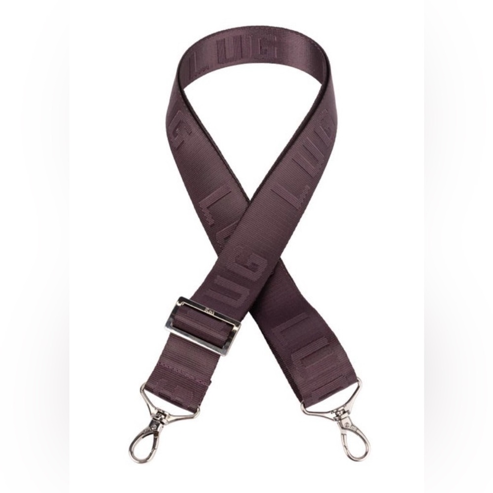 New. Lug webbed strap Plum. 💜